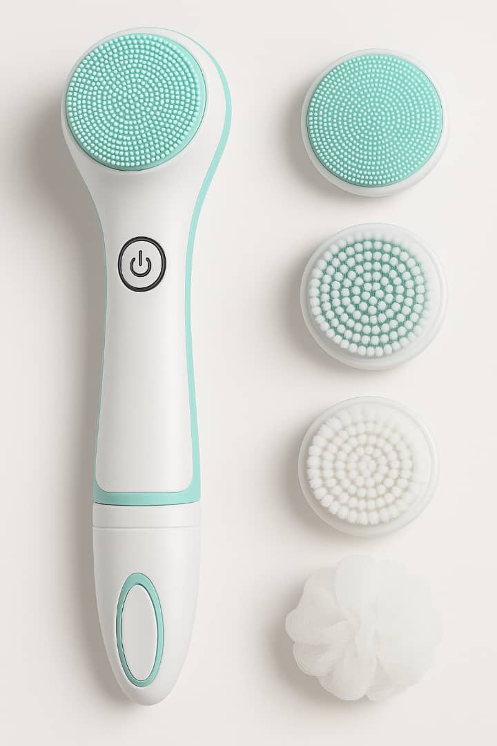 Brosse de Bain Nettoyante 3-en-1 (Rotation 360°) Pour le dos