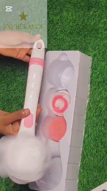 Brosse de Bain Nettoyante 3-en-1 (Rotation 360°) Pour le dos